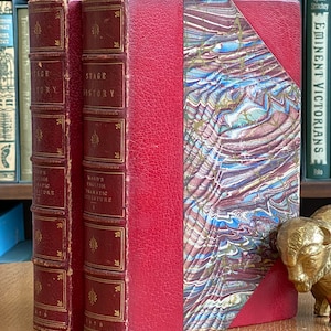 1875, First Edition of A History of Dramatic Literature to the Death of Queen Anne by Adolphus William Ward