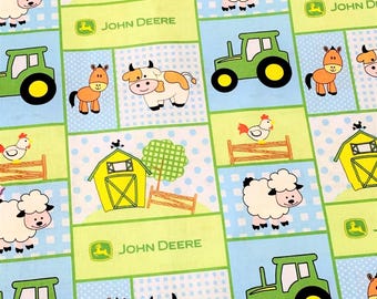 Reusable Fabric Gift Bag | Eco-Friendly | Baby Shower | Baby Boy | John Deere