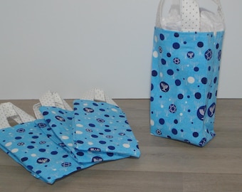Reusable Fabric Gift Bag | Eco-Friendly | Hanukkah Gift Bag
