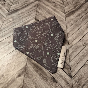 Scrunchie Dog Bandana - Slapende ijsberen. Klein