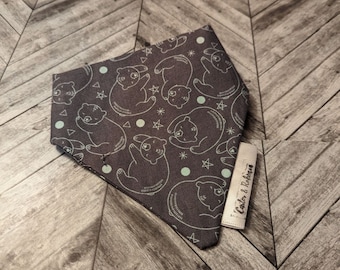 Scrunchie Dog Bandana -Sleeping Polar Bears. Small