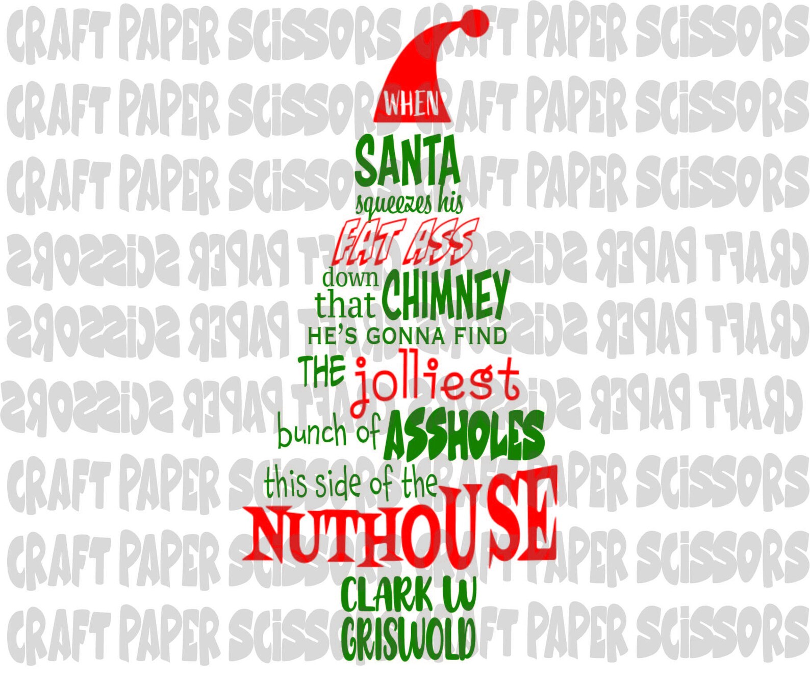 CLARK GRISWOLD SVG Christmas Vacation Jolliest Bunch of  Etsy