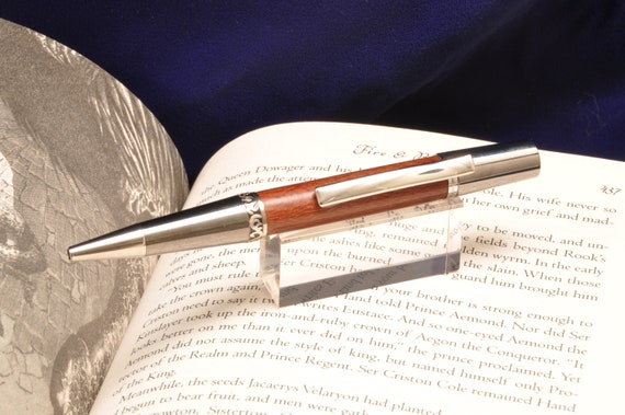 Handmade Wooden Pen Made From Peg Tree Birthday Present Etsy