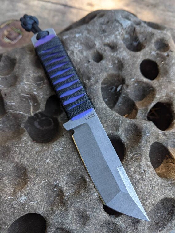 EDC Tanto Knife / fixed blade knife / bushcraft knives / camping gear /mini chopper knife