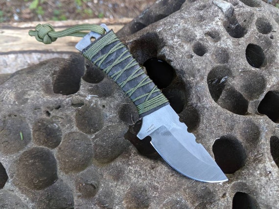 Straight back EDC Knife / mini knife / hand made knife / survival knife / bushcraft knife