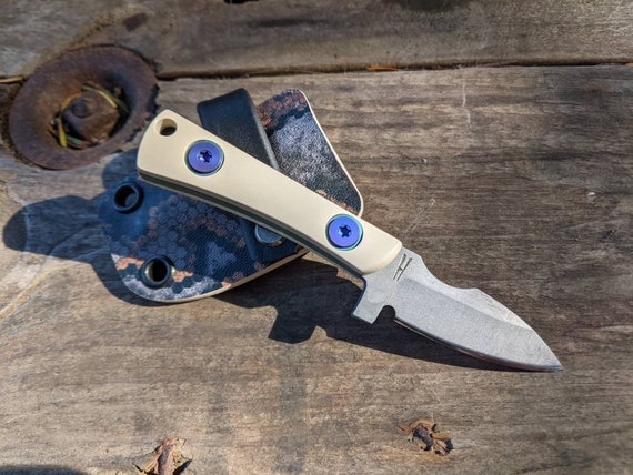 Mini Bushcraft knife.     / fixed blade knife / bushcraft knives / camping gear / pocket knife / tactical knife