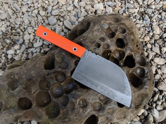 Mini Serbian Knife/ chefs knife / camping kitchen/ herb chopper / herb knife