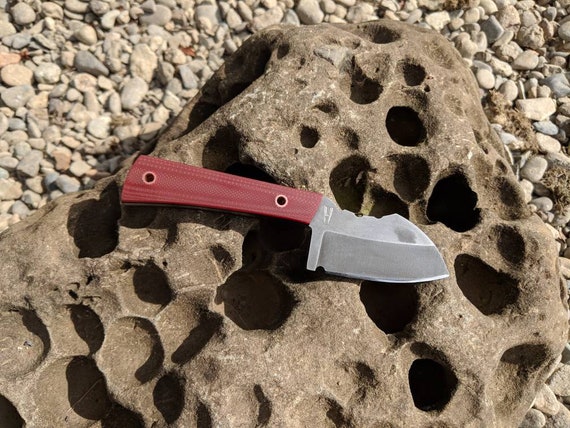 The "Canid" EDC Knife. Handmade custom bushcraft blade.