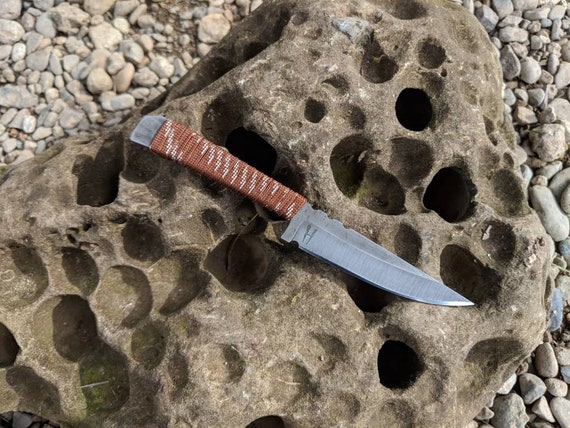 Neck knife. Custom handmade EDC blade