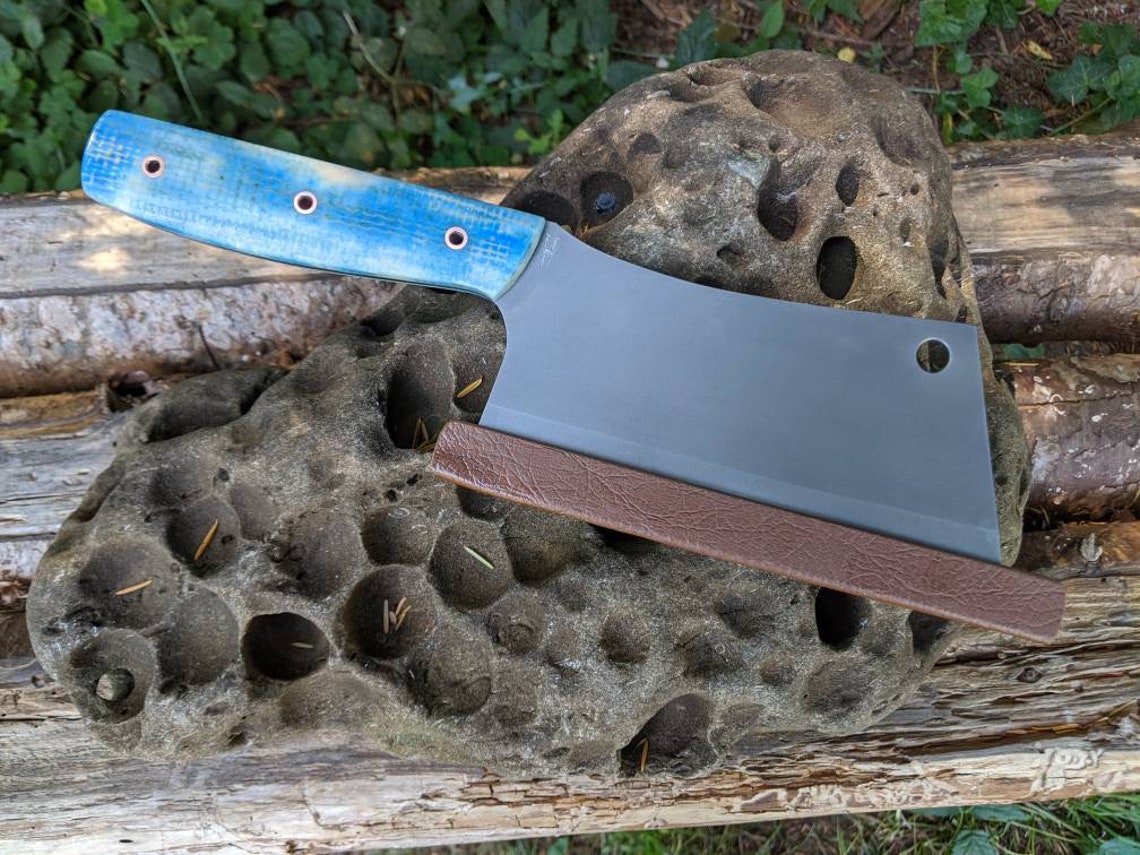 Stainless Kitchen cleaver/ chefs knife/ meat cleaver / camping Etsy