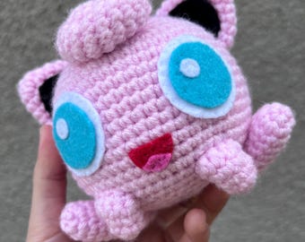 Jigglypuff Amigurumi Plush Doll