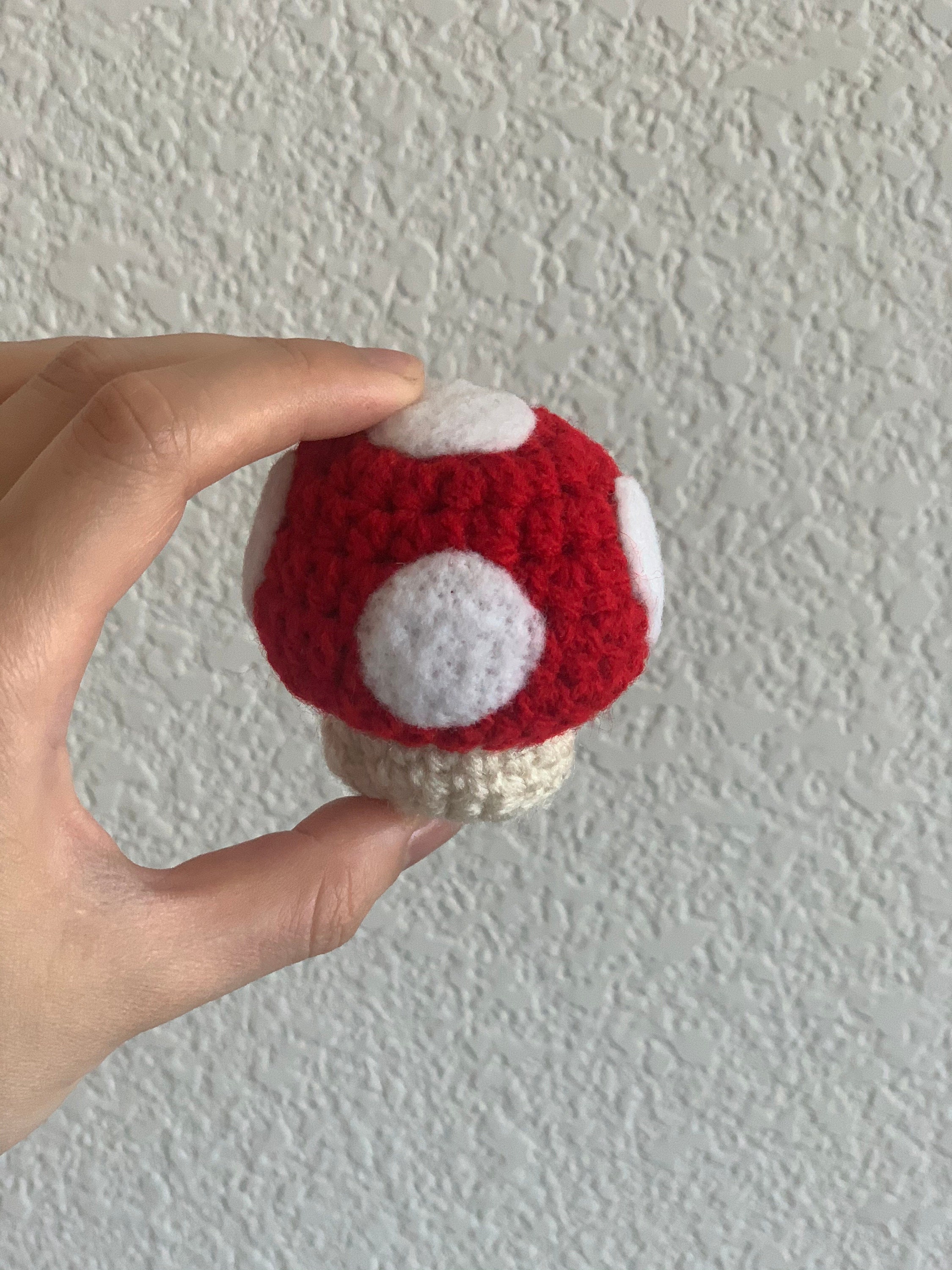 Super Mario Mushroom Keychain - Etsy