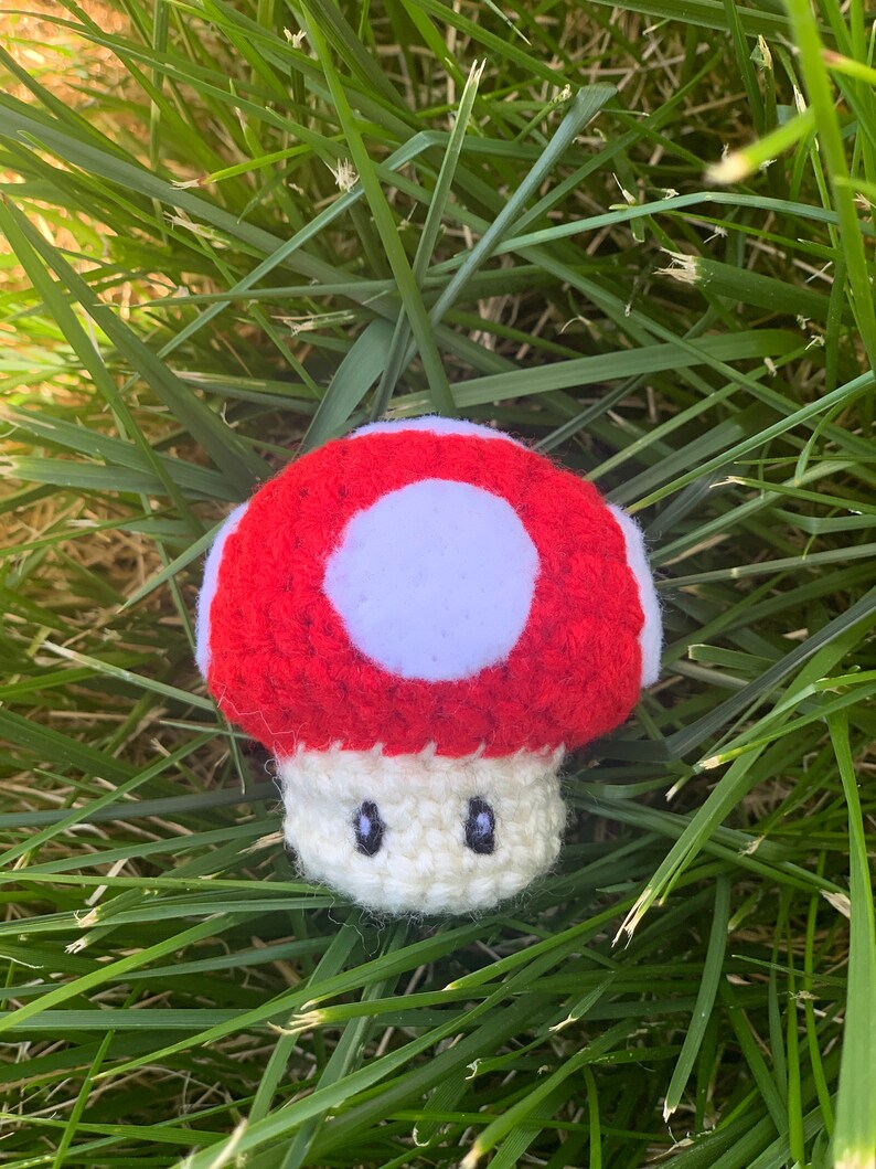 Super Mario Mushroom Keychain - Etsy