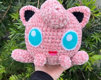 Big Jigglypuff Amigurumi Plush Doll