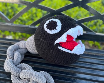 Giant Chain Chomp Crochet Plush