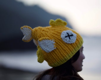 Shiny Magikarp Hand Knitted Hat