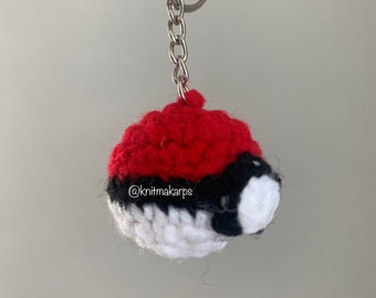Pokeball Keychain 1.5 in