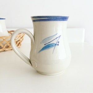 Fresh Blue Trio of Pottery Hug Mugs image 2