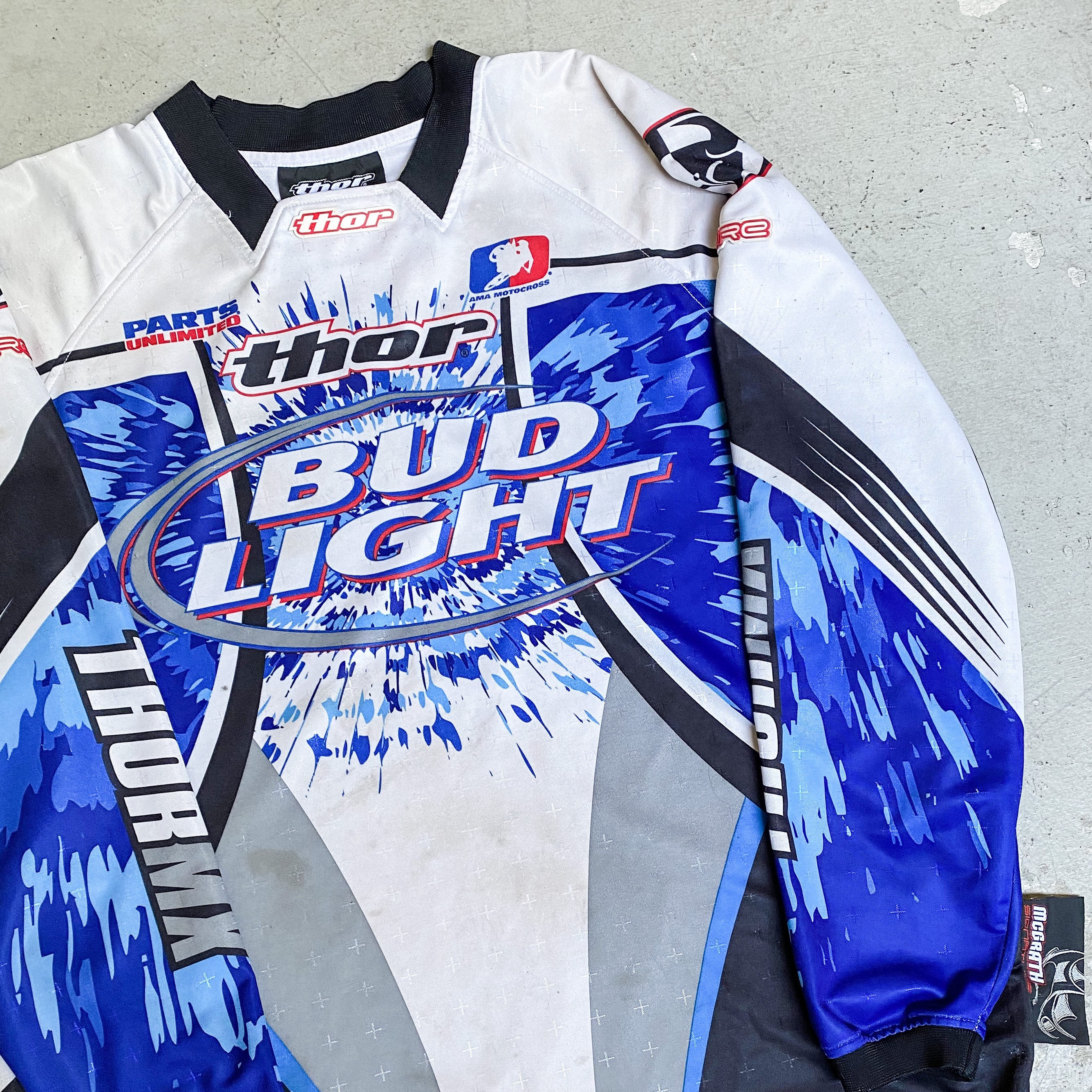 Thor Racing Jeremy Mcgrath Signature Bud Light KTM Core Motocross