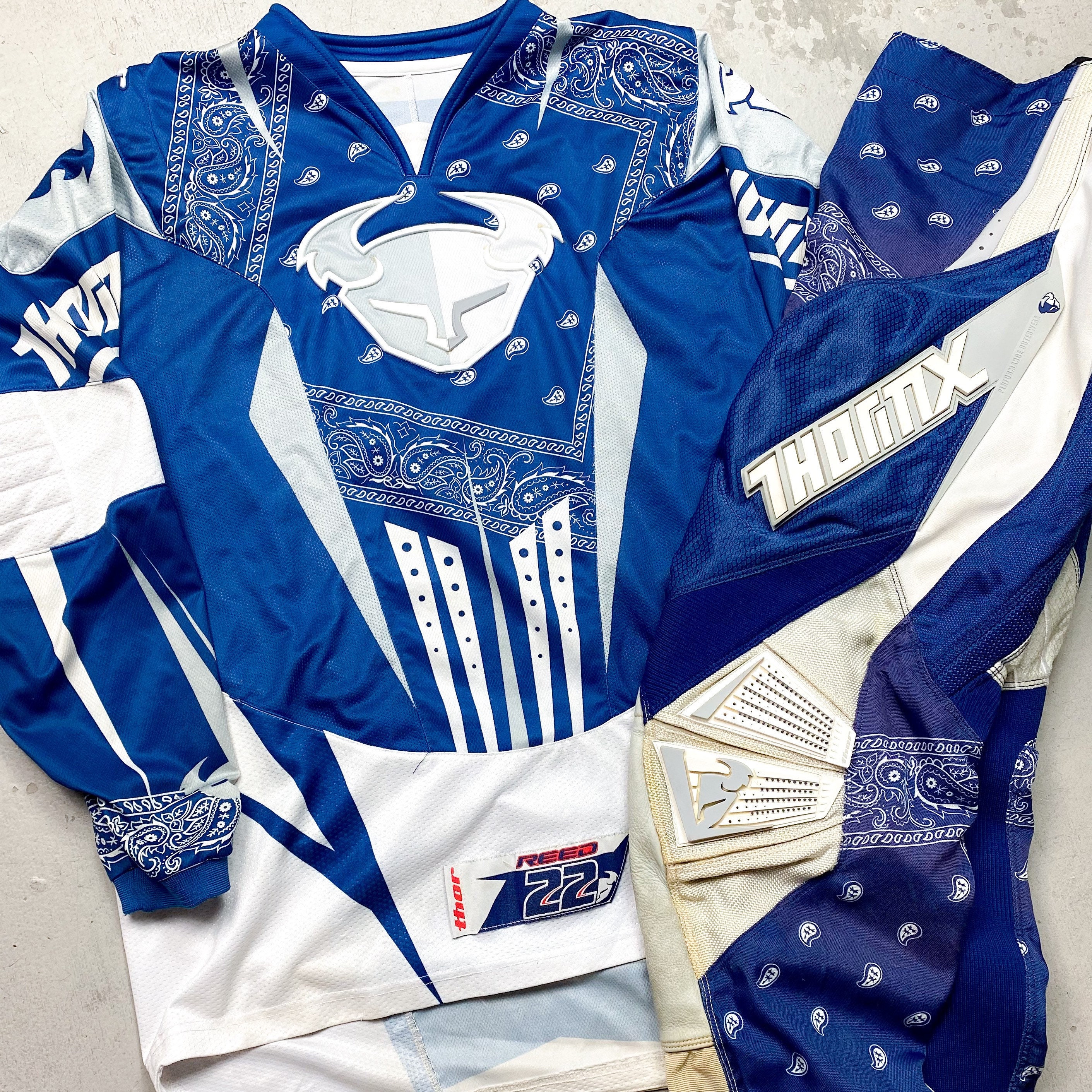 2005 Thor Racing Chad Reed Edition Bandana Core Motocross Jersey