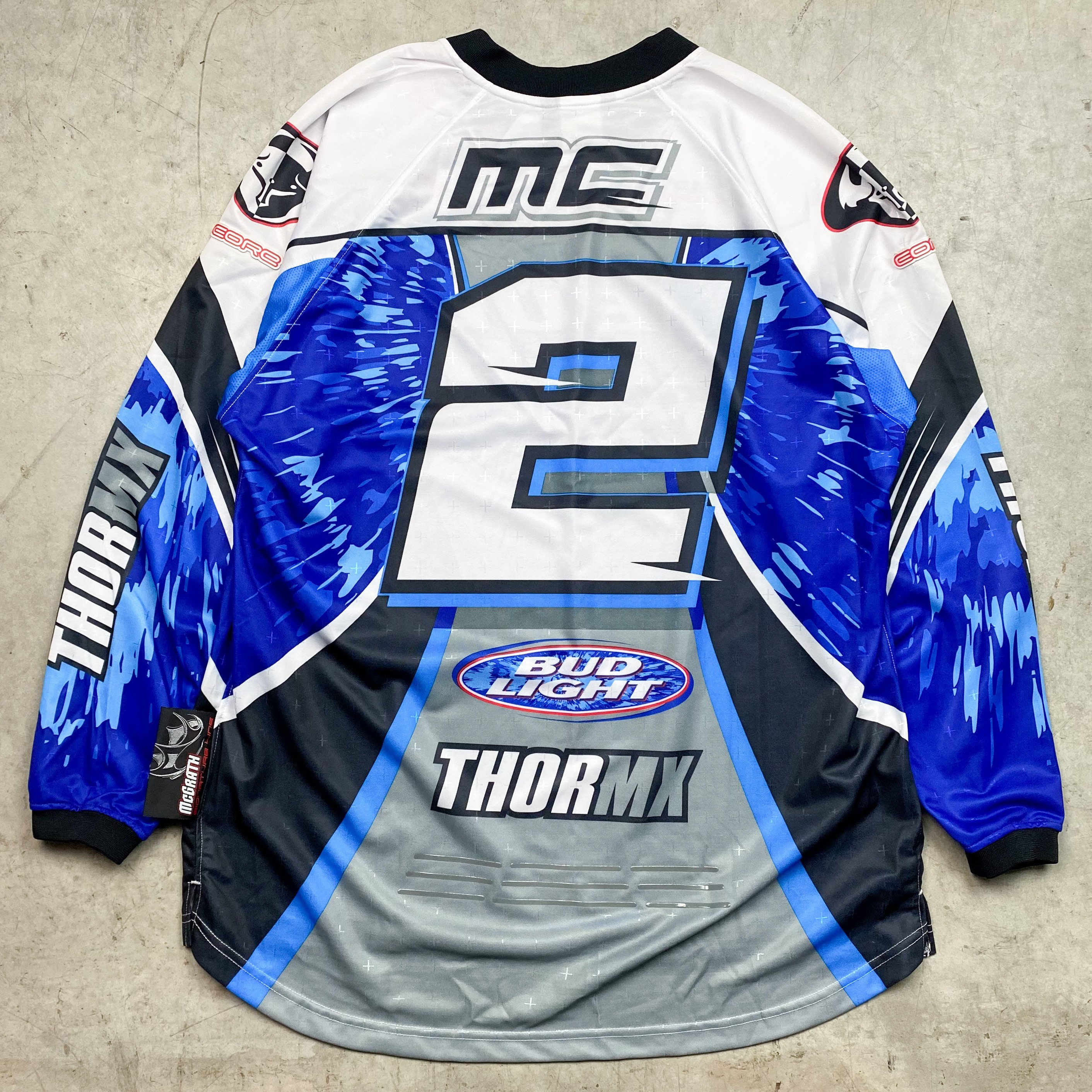 NOS Vintage 2003 Jeremy Mcgrath Thor Racing Bud Light KTM Jersey
