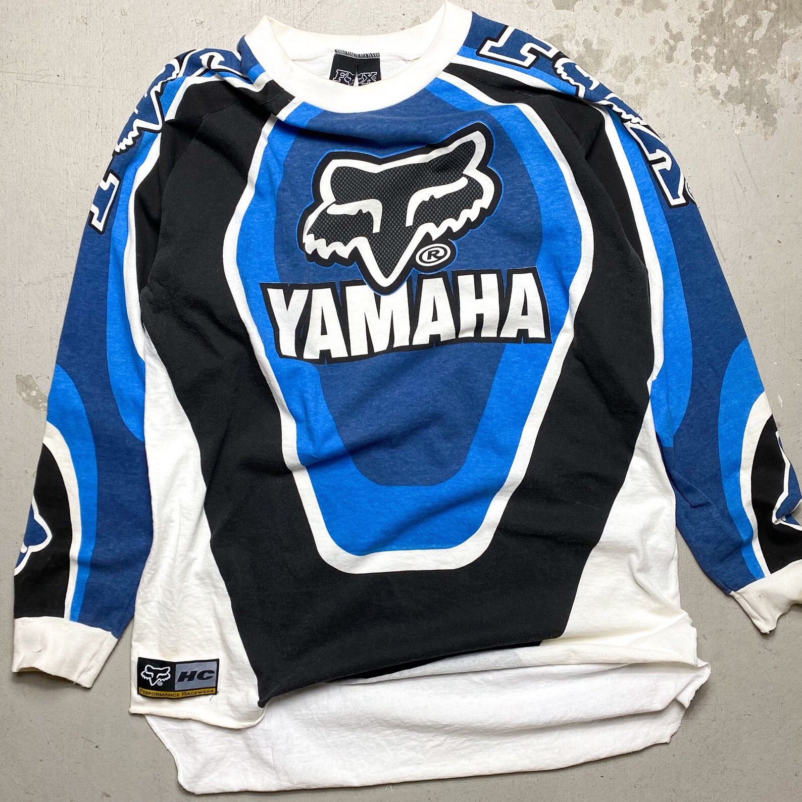 Vintage 1998 Fox Racing Team Yamaha HC Motocross Jersey XL Etsy