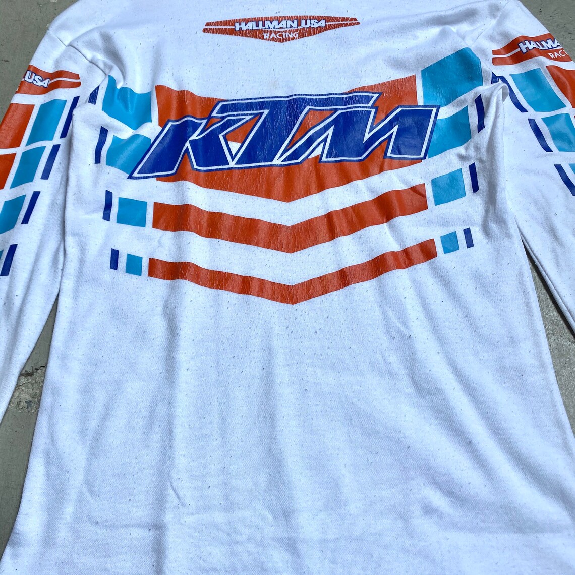 Vintage 1980's Hallman USA Racing KTM Motocross MX Jersey Etsy