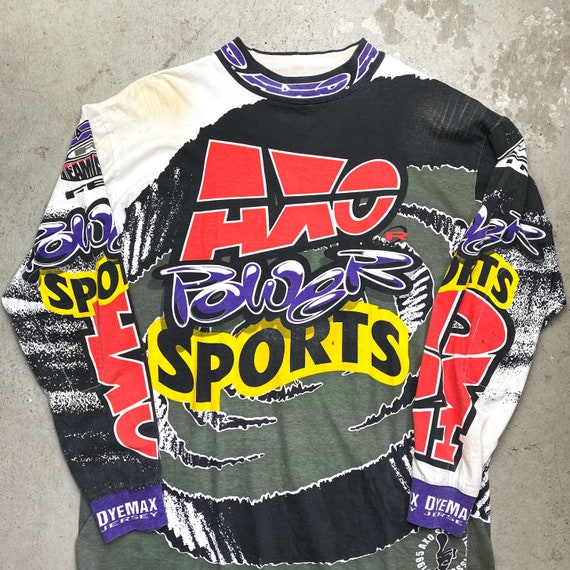 Vintage 1994 AXO Sport Dyemax Motocross MX Jersey