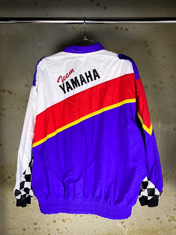 レア Team YAMAHA USA アメリカ製 ビンテージ コットン ブルゾン