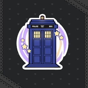 Tardis Sticker