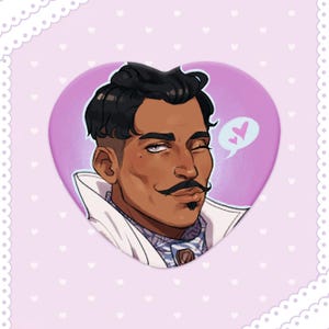 Dorian Pavus Heart Button