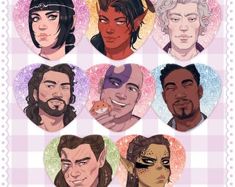 BG3 Heart Buttons