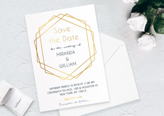 elegant gold save the day card wedding template printable invitations gold invitation wedding set printable wedding rsvp thank you card save the day template