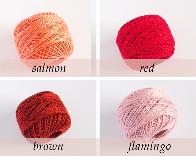 100% Cotton Embroidery Thread - 10G Assorted Color Ball