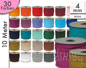 10 m Kordel MINA ø 4 mm Polyester 29 ct/m