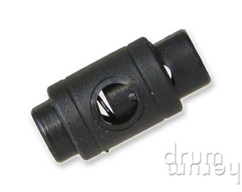 10 Kordelstopper für Kordeln bis 5 mm schwarz