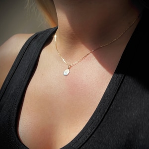 9ct 9mm disc pendant 9ct 9mm disc pendant