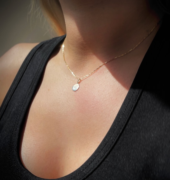 9ct 9mm disc pendant 9ct 9mm disc pendant