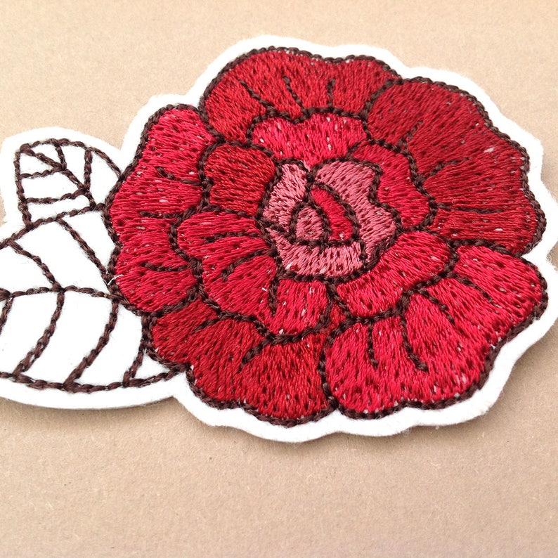 Rose patch pair Cute patches Iron on patch sew on patch ...