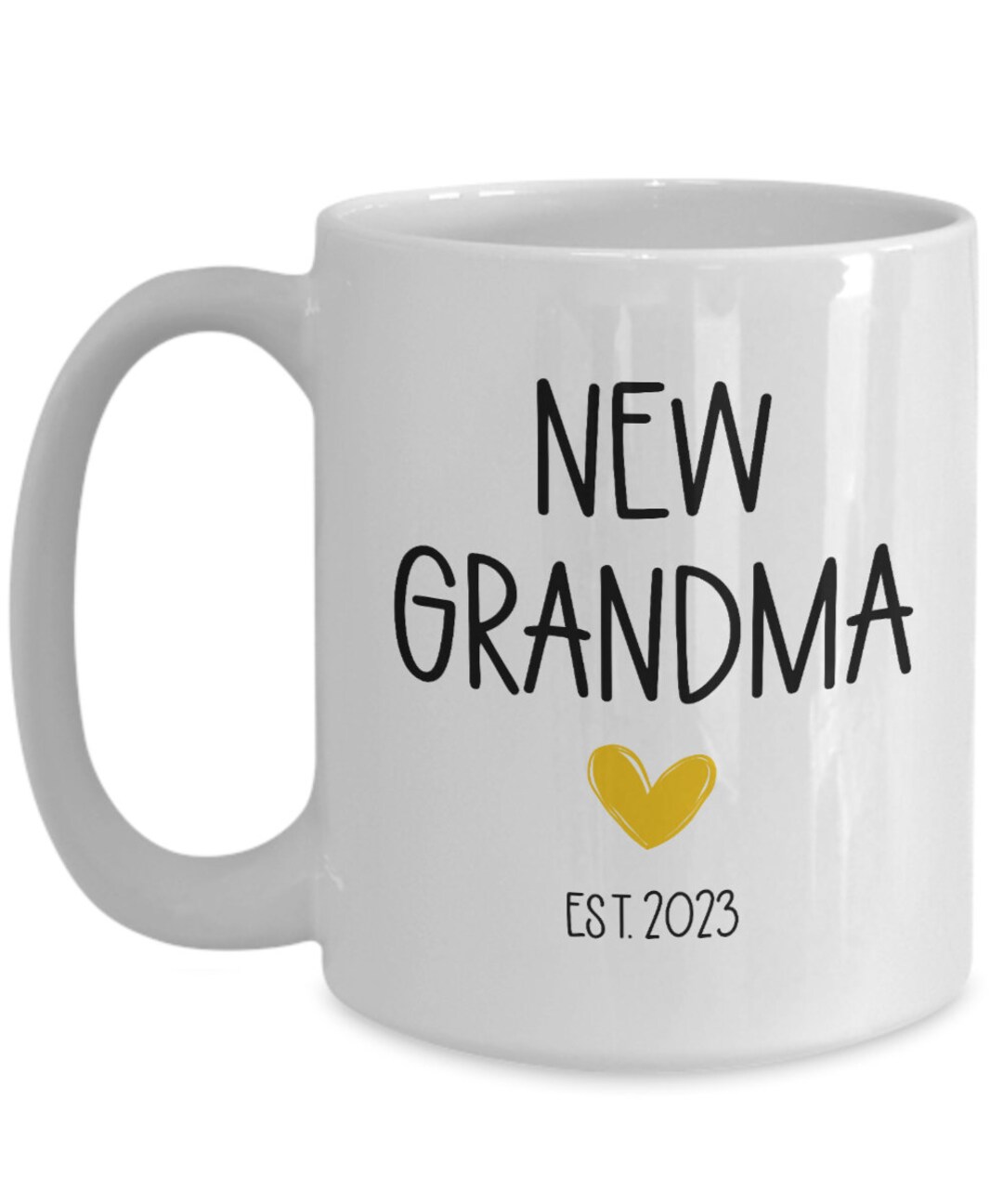 New Grandma Mug Pregnancy Announcement Mug New Grandma 2023 Etsy