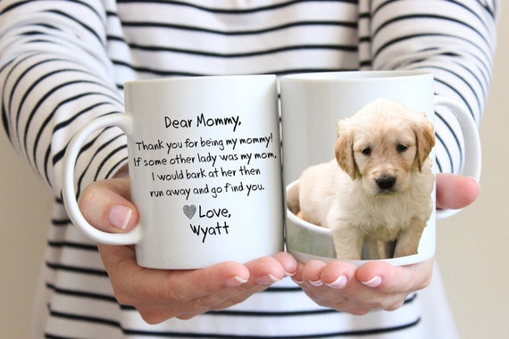 dear dog mom coffee mug