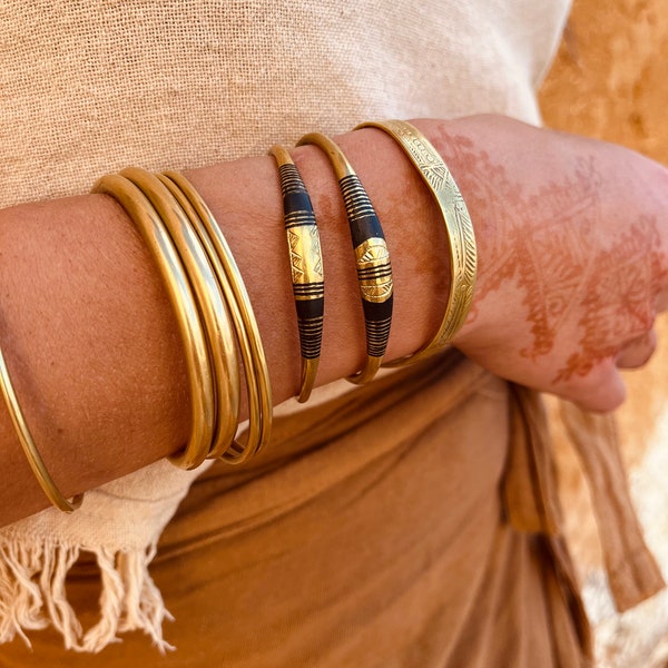 Ethnische Armband | Boho Armband | Zigeuner Armband | Tuareg-Armband | Manschettenarmband | Ethnische Armband | Stamm Armband