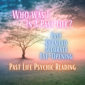 Personalisierte Lesung vergangener Leben - Entdecke, wer du in einer früheren Leben war Psychic Reading