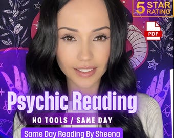 Psychic Reading Same Day, No Tools Love Reading, Honest Psychic Reading, Best Psychic Love Reading, Psychic Spiritual Advice, Medium