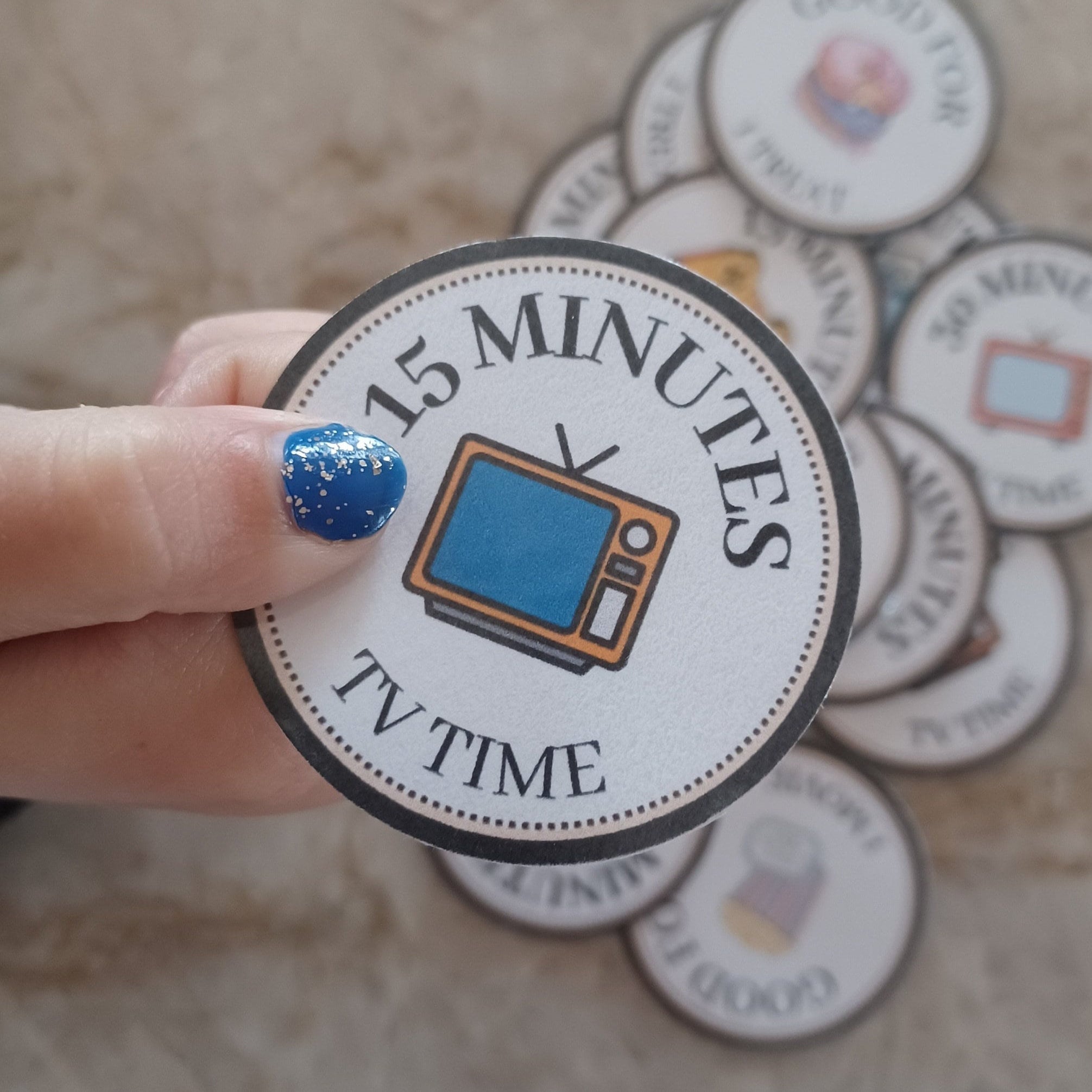 TV Tokens 15 Minute Reward System for Kids Chores PDF Download ...
