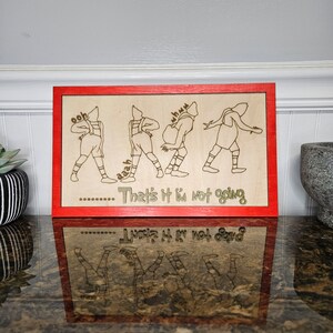 Wooden Grinch Christmas Sign