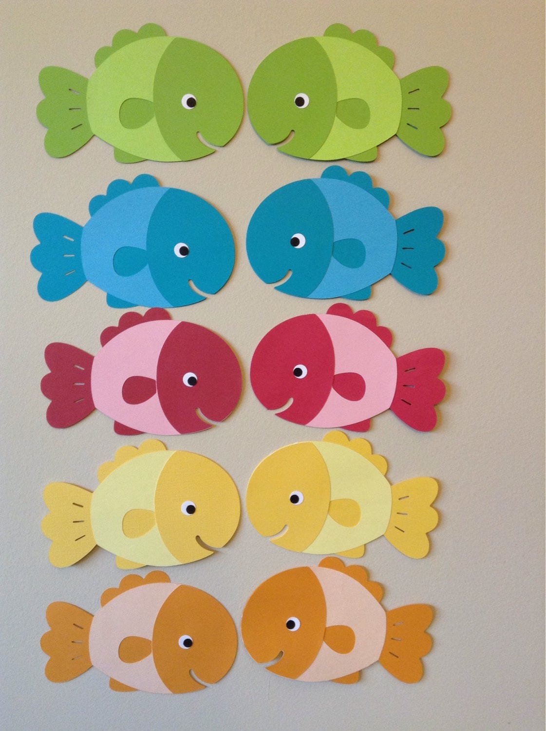 Pin the Fish on the Hook Birthday Party Game - Etsy