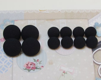 Navy Blue Wool Tuxedo Buttons: Mens Suit Jacket Set (12pc)
