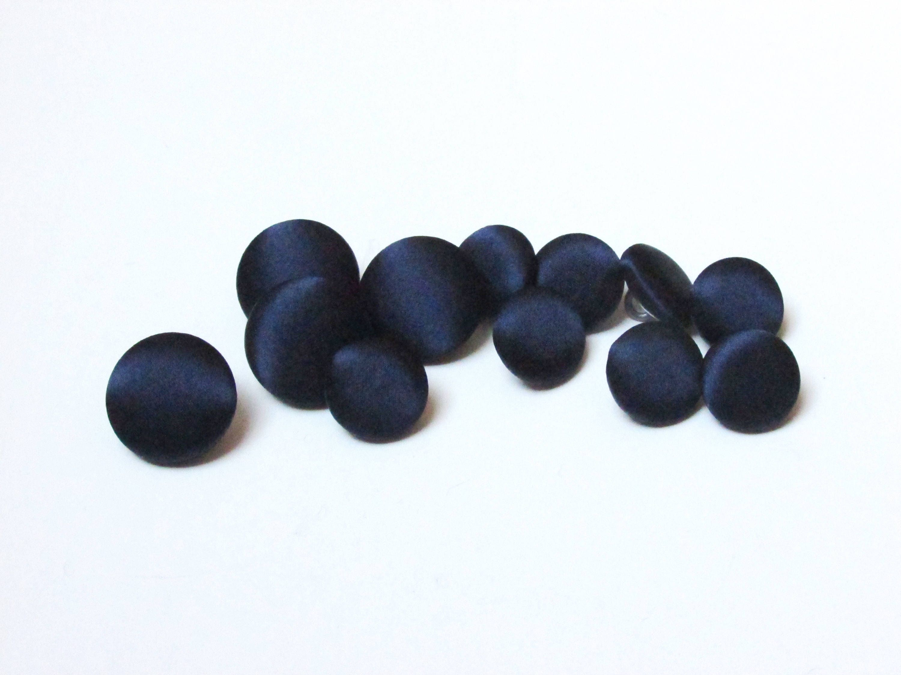 Navy Blue Silk Satin Tuxedo Buttons Mens Suit Jacket and Etsy