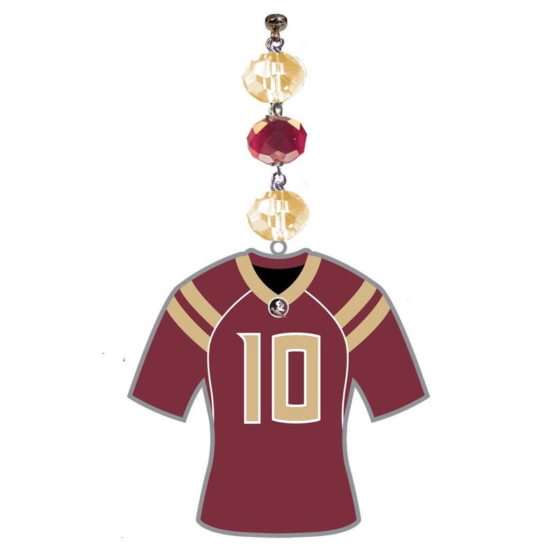 Set of 3-FLORIDA STATE University *Jersey* MAGNETIC Ornament,Fsu Home Decor,Seminoles Gifts,Noles,Fsu Ornament,Fsu gift,Florida state